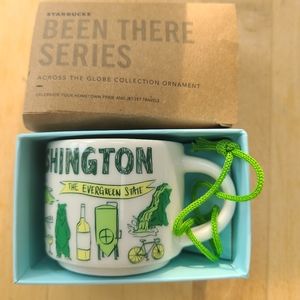 Starbucks been there series Washington ornament
